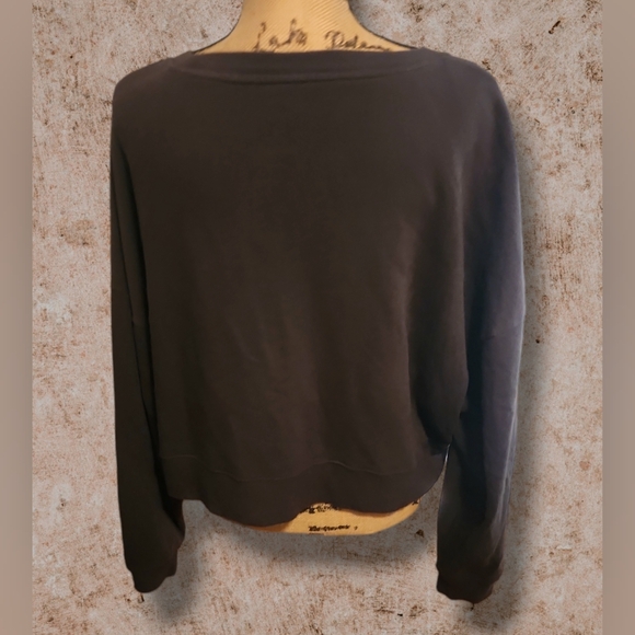 Snake & Roses Pullover Lightweight Cropped Sweatshirt. Size S. NWT - Picture 7 of 8